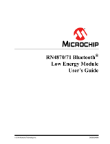 Microchip Technology RN4870 User manual