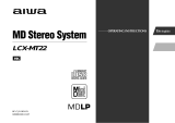 Aiwa LCX-MT22 Operating Instructions Manual