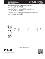 Eaton Crouse-hinds series Operating instructions