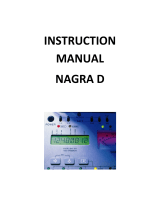 Nagra D and DII User manual