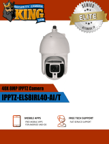Security Camera King IPPTZ-ELS8IRL40-AI/T User manual