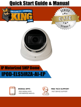 Security Camera King IPOD-ELS5IRZA-AI-EP User manual