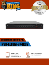 Security Camera King NVR-ELE8M-8P4KS2 User manual