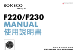 Boneco F220 Owner's manual