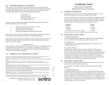 Setra Systems 265 Operating instructions