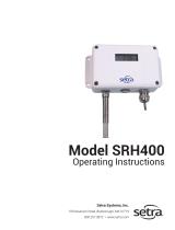 Setra SystemsSRH400 Humidity and Temp Transmitter