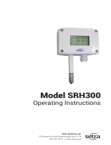 Setra SystemsSRH300 Humidity and Temp Transmitter
