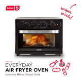 Dash Everyday 23L Air Fryer Oven Owner's manual