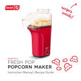 Dash Turbo Pop Popcorn Maker Owner's manual
