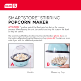 Dash SmartStore™ Stirring Popcorn Maker Quick start guide