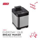Dash Everyday 1.5 LB Bread Maker Owner's manual
