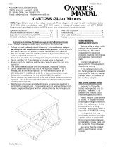 Vestil CART-23 & -24 Owner's manual