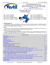 Vestil ALL-T-2-GPT Owner's manual