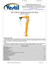 Vestil WTJ-4 Owner's manual