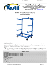 Vestil CANT Series Owner's manual