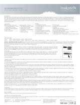 Inakustik HDMI 2.0 Optical Fibre Owner's manual