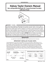 Halsey Taylor HRFG_SEBP_VR_FR Owner's manual