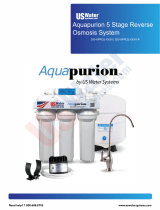 US Water Aquapurion Permeate Pump RO User manual