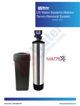US Water Matrixx Tannin System User manual
