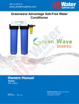 US Water Green Wave Advantage User manual