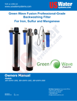US Water Green Wave Fusion User manual
