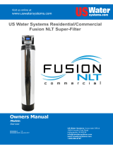 US Water Fusion Backwashing Filter User manual