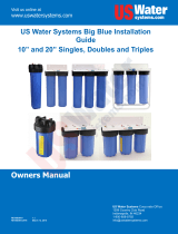 US Water Big Blue Filter Housing Installation guide