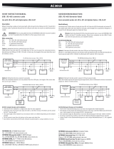 Rotronic AC3010 Short Instruction Manual
