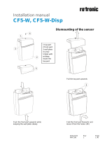 Rotronic CF5-W Short Instruction Manual