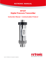 Rotronic BF227 Owner's manual