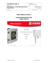 Rotronic HW4 V3.9.0 Owner's manual