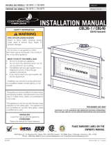 Continental Fireplaces CBL36NTE-1 Owner's manual