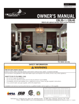 Continental Fireplaces CBL46NTE Owner's manual