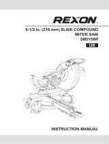 REXON SM2158R Owner's manual