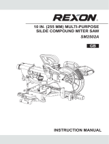REXON SM2502A Owner's manual