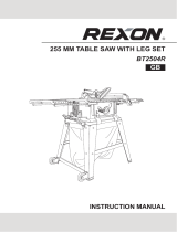 REXON BT2504R Owner's manual