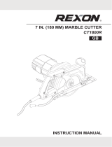 REXON CT1800R Owner's manual