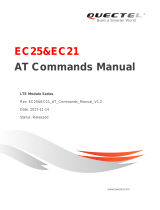 Quectel EC21 Series Command Manual