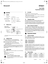 Honeywell RTH221 Owner's manual