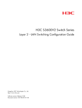 H3C S3600V2 SERIES Layer 2-Lan Switching Configuration Manual