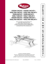 Rotary V55LTAK54-CAT-I Owner's manual