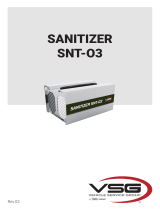 Rotary Sanitizer SNT-O3 Owner's manual