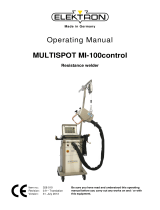 Elektron MULTISPOT MI-100control, MX-4900 Owner's manual