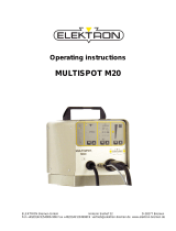 Elektron MULTISPOT M 20 Set 1 x 230 V CE Owner's manual