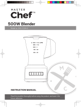 Master Chef Basic 8-Speed Blender User manual