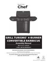 Master Chef Grill Turismo 5-Burner Assembly Manual