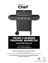 Master Chef Prime 4-Burner Assembly Manual