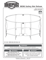 BERG Champion 11ft + Safety Net Deluxe Owner's manual