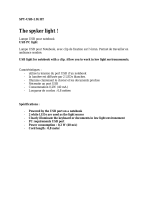 SPYKER SPY-USB-LIGHT Owner's manual