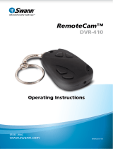 Swann RemoteCam DVR-410 Operating Instructions Manual